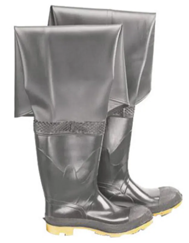 Dunlop 8605500.08 Hip Wader Black Plain Toe