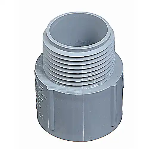 Thomas & Betts E943H 1-1/2 inches PVC Male Adapter SCH 40/80