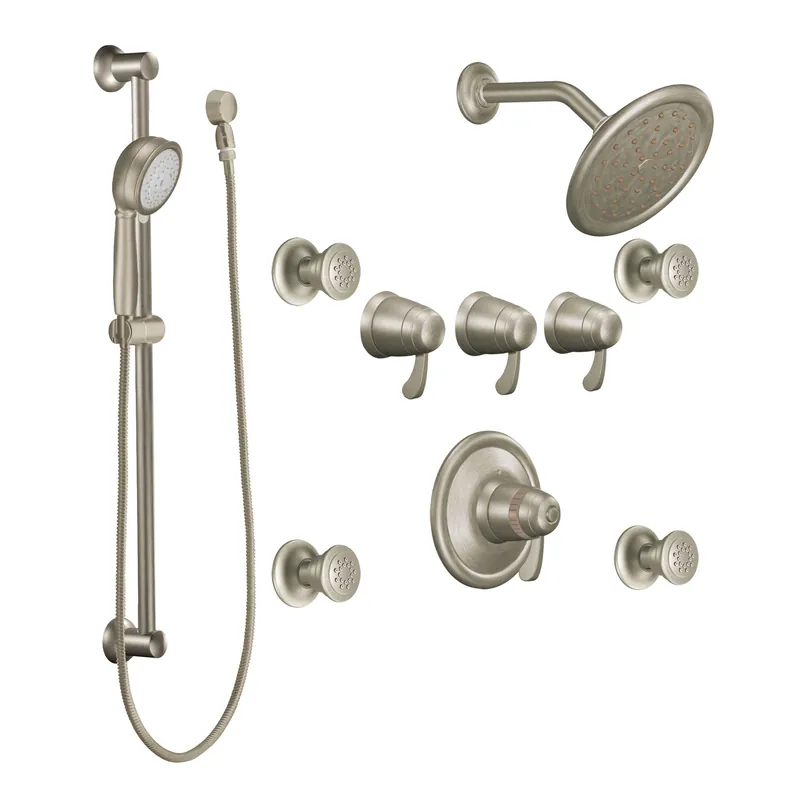 Moen TS275 Chrome Transfer Exacttemp(R) Vertical Spa