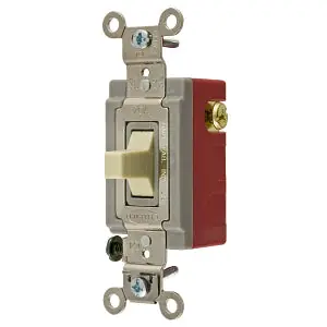 Wiring HBL1385I AC Toggle Switch 120-277 VAC 20 Amp SPDT