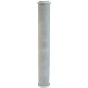 Hydronix CB-25-2001 nsf Coconut Activated Carbon Block Water Filter 1 Micron (2.5 inches x 20 inches) replacement mpn