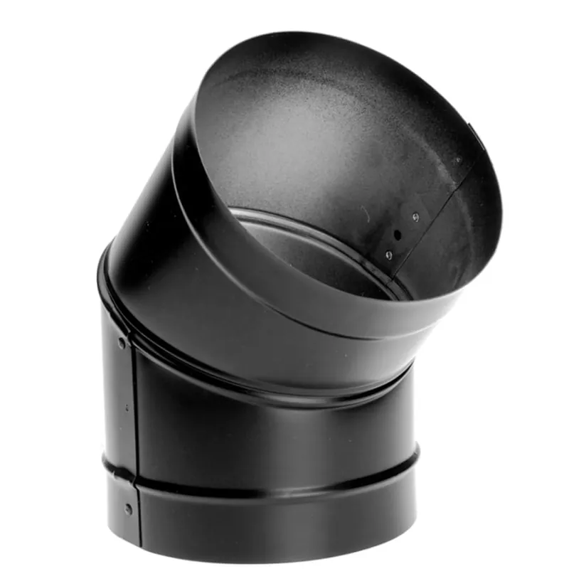Duravent 6DBK-E45 Durablack 45 deg Elbow 6 in