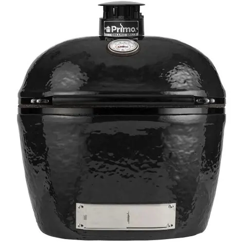 Primo PGCXXLH Oval XXL 500 Charcoal Ceramic Kamado Grill