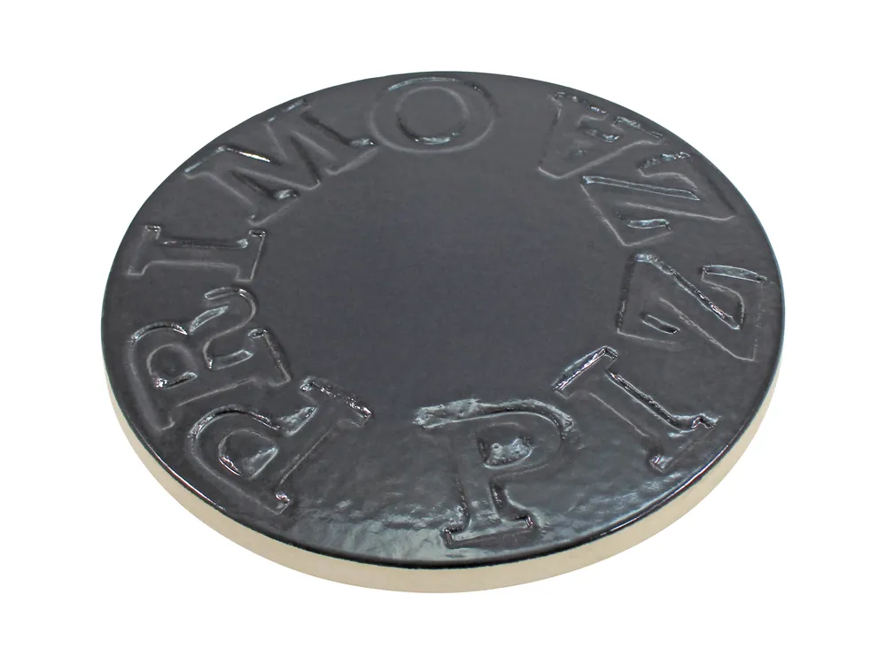 Primo PG00340 13 Inch Glazed Ceramic Baking Stone for XL 400 / LG 300 / JR 200 / Kamado PG00340