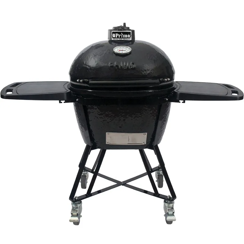 Primo PGCLGC All-In-One Oval LG 300 Charcoal Ceramic Kamado Grill