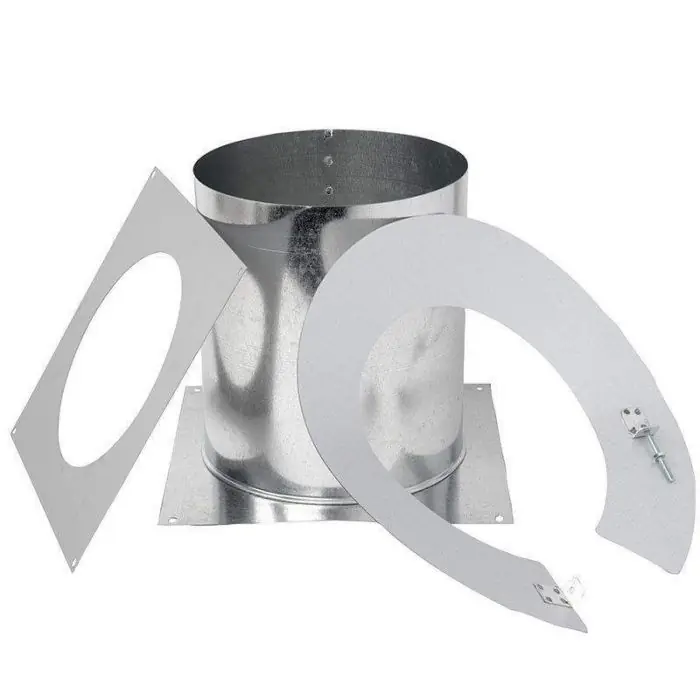 Napoleon Hearth AVS58KT-1 Attic Firestop or Vent Sleeve Assembly for 5 Inch x 8 Inch Flexible Direct Vent