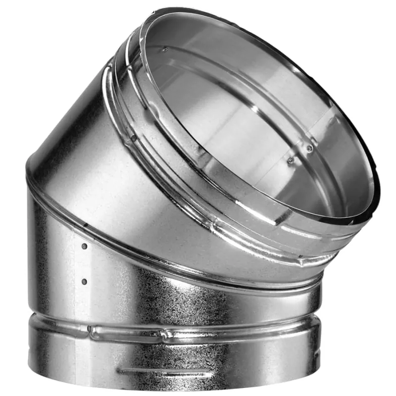 Duravent 18BVL45 Round B-Vent 45 degree Elbow