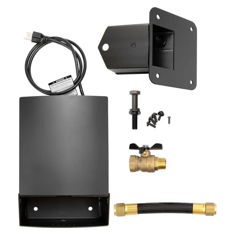 Bromic Heating BH8080001-1 Platinum/Tungsten Gas Wall Bracket Assembly Controls