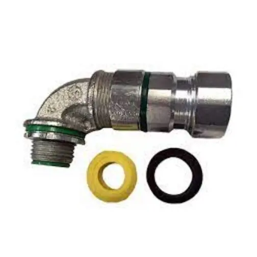 Southwire Company 64275801 1/2 inches Liquid-tight, 90° Concrete Tight MC Cable Connector