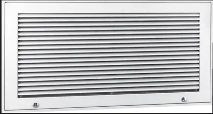 Tuttle & Bailey 20053 Steel Return Grille 14 x 8 Standard Finish