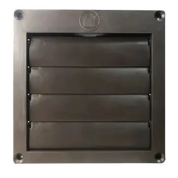 BUILDERS BEST 111018 AIR INTAKE LOUVER 8 IN BROWN