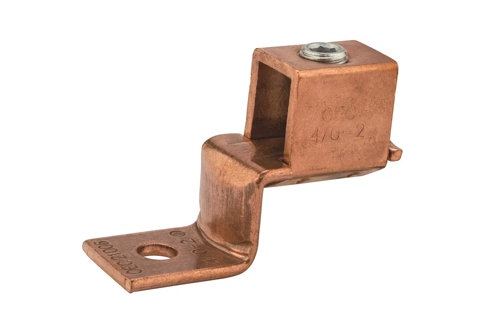 Nsi DE707 Lug Compression Connector 2 to 4/0 AWG