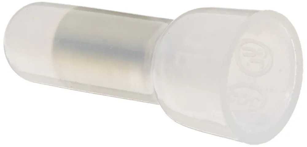 Nsi C22-N-S Easy-Twist Closed End Connector 22 to 18 AWG (25 Pack)