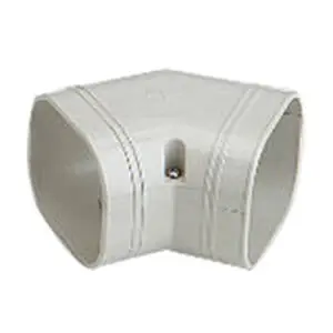 Rectorseal SKF-77-I Slimduct Flat 45 Degree Elbow (H 4-1/2 inches L x 3-1/4 inches W x 2-5/8 inches)