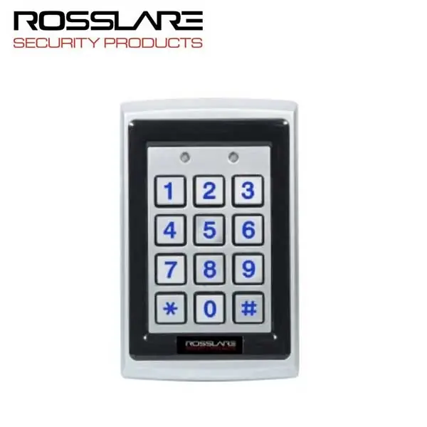 Rosslare AYC-Q64B Convertible Anti-Vandal Backlit 3x4 PIN