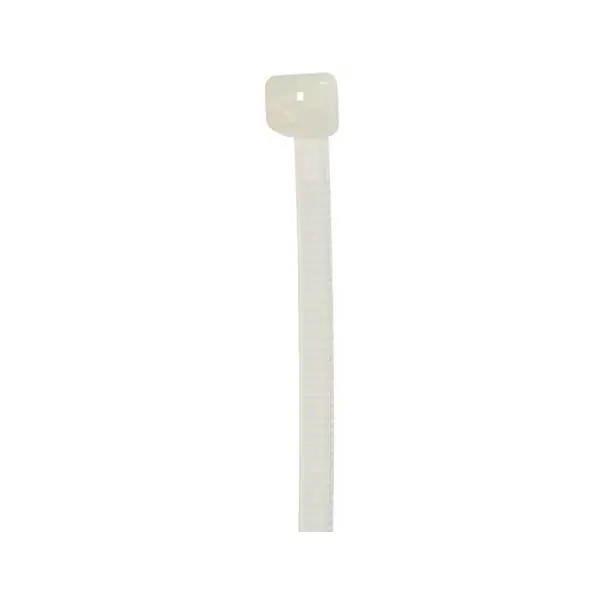 Sr Components WT-14-50N 14 inches 50lb Natural Nylon Self Locking Cable Zip Ties (100-Pack)