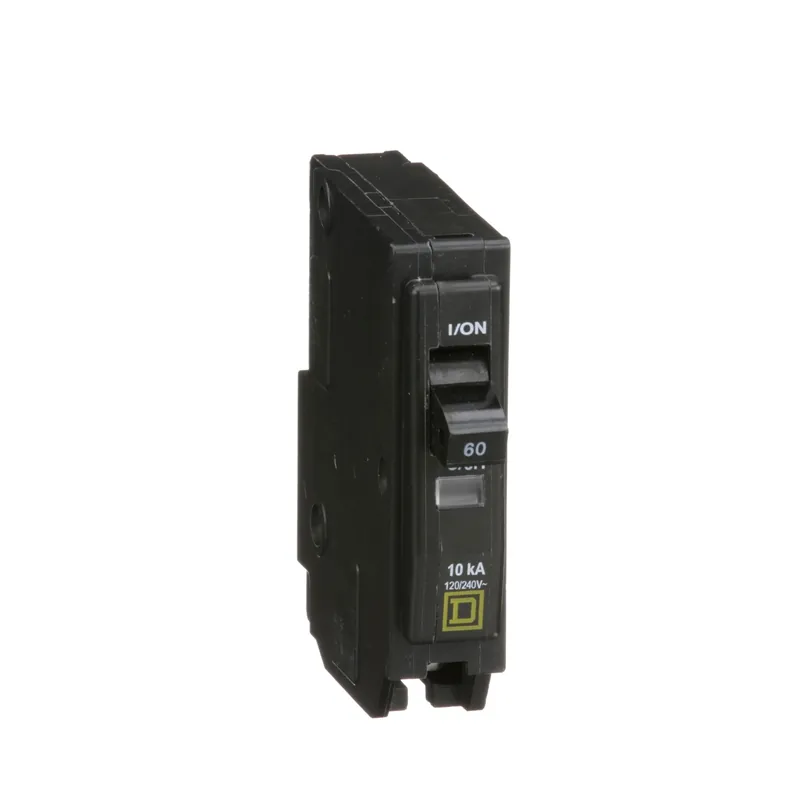 Square D QO160 Miniature Circuit Breaker 60A 120/240V 1Ph 1P Plug-On