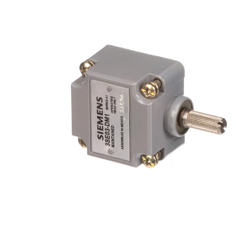Siemens 3SE03-DM1 Limit Switch Operating Head, Side Rotary, Standard Maintained