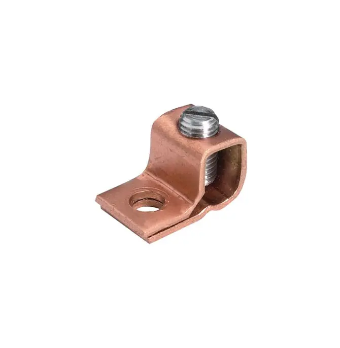 Burndy KPB4CG1 Scrulug Clip-On/Lay-In Ground Connector 10 to 4 AWG