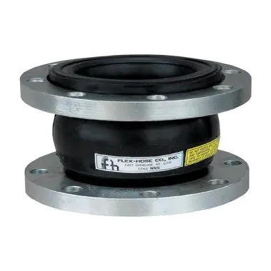 Flex-Hose 4X6NNS Connector 4 x 6 Inch Neoprene 150PSI Single Sphere Flange
