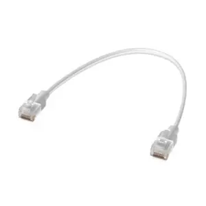 Ubiquiti UACC-Cable-Patch-EL-0.15M-W-24 Etherlighting Patch Cable Nano-Thin Cat 6 2.5 GbE (24 Pack)