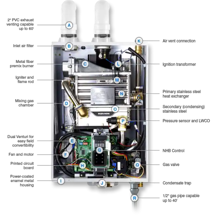 Navien 55,000 NHB NAVI NHB-55 55,000 BTU/H Heating Boiler