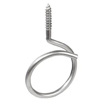 Garvin BR-150-WS Bridle Ring 1-1/2 Loop Wood Screw Thread