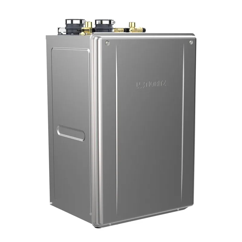 Noritz EZ98DV-NG EZ98DV-NG 50 Gallon Residential Condensing Water Heater Max 180,000 BTU 9.8 GPM 120V with Isolation Valve Kit