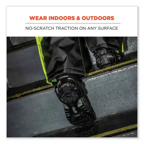 Ergodyne 16924 TREX Spikeless Traction Slip-on Device, Large