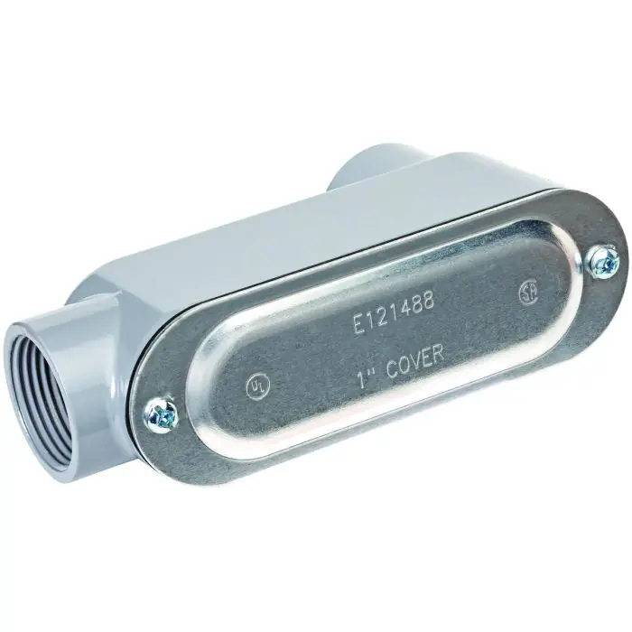 Killark EALB-6CGN 2 inches E Series Aluminum Conduit Body With Cover And Neoprene Gasket LB Type