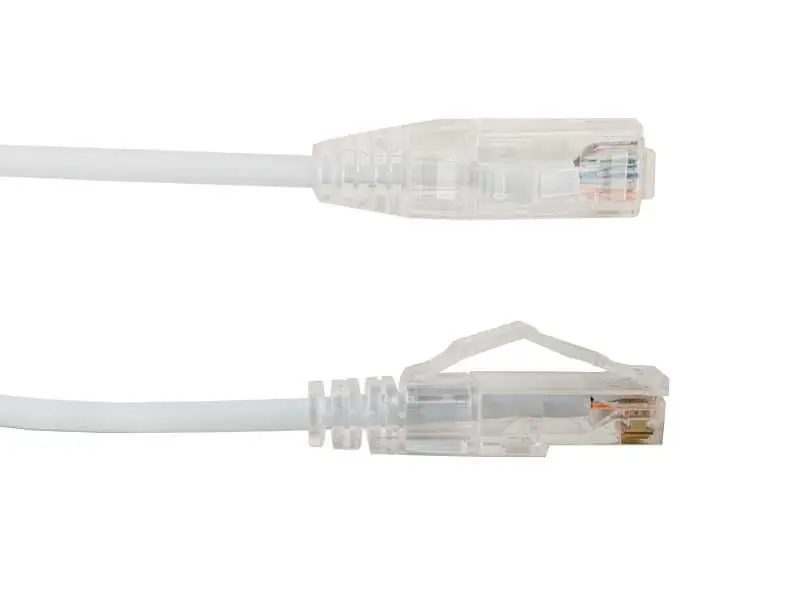 Vertical Cable 077-2035/2WH Cat6A Slim Snagless Patch Cord 2 feet Replacement MPN