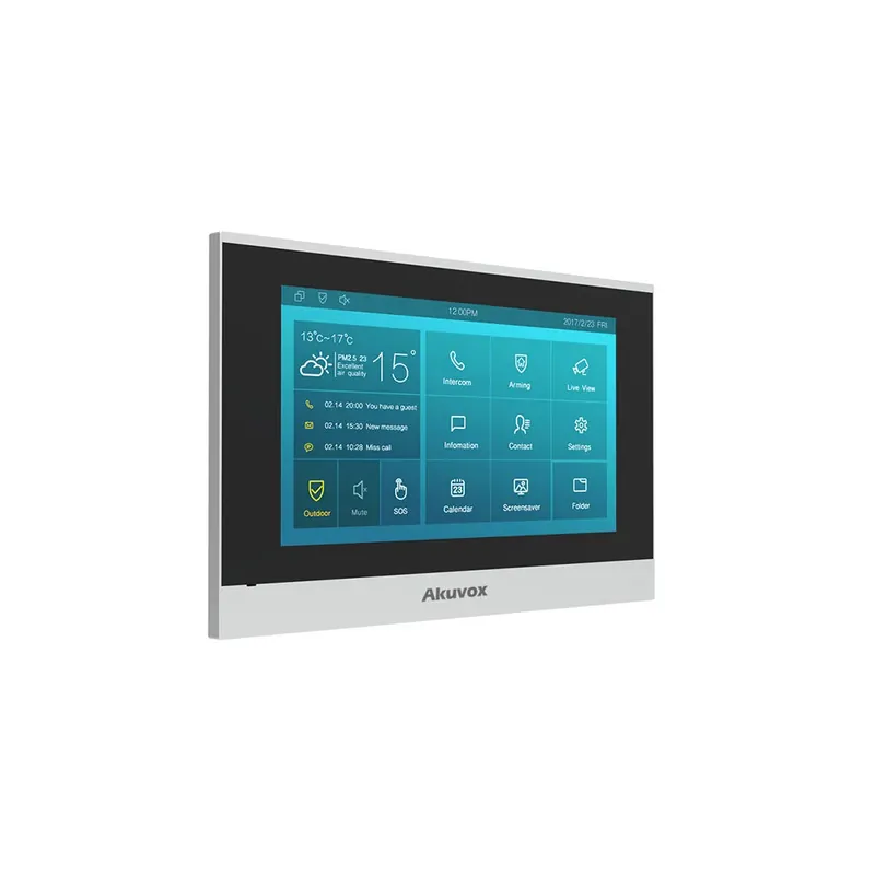 Akuvox C315S low-cost Android indoor monitor 7 inches touchscreen