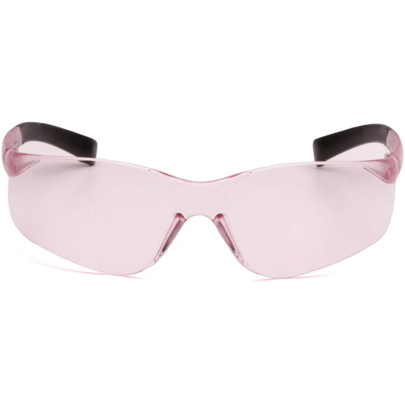 Pyramex S2517SN Mini Ztek Safety Glasses - Pink Temples - Pink Lens