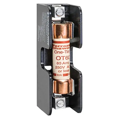Mersen 20601 Fuse Block 250VAC 250VDC Class H/K 60A 1-Pole Box