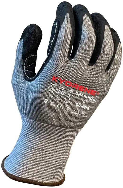 Armor Guys 00-606V-XL Kyorene® 13 Gauge Graphene Fiber Cut Resistant Gloves With Latex Coated Palm X-Large