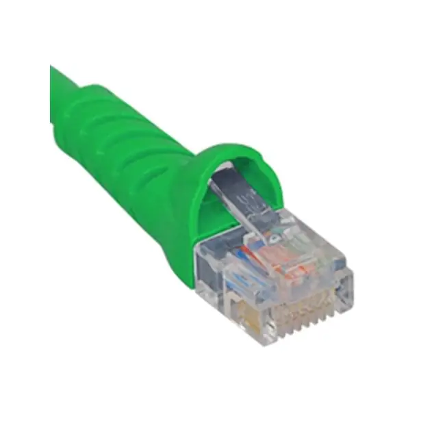 Icc ICPCSJ03GN Patch Cord, Cat 5e, Molded Boot, 3ft