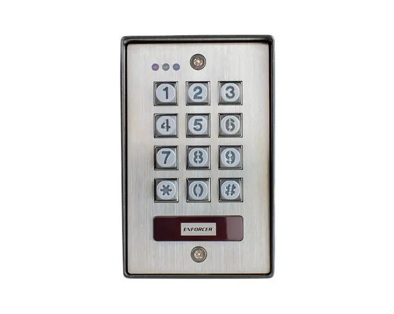 Seco-Larm SK-1123-SPQ vandal resistant outdoor access control keypad with proximity reader