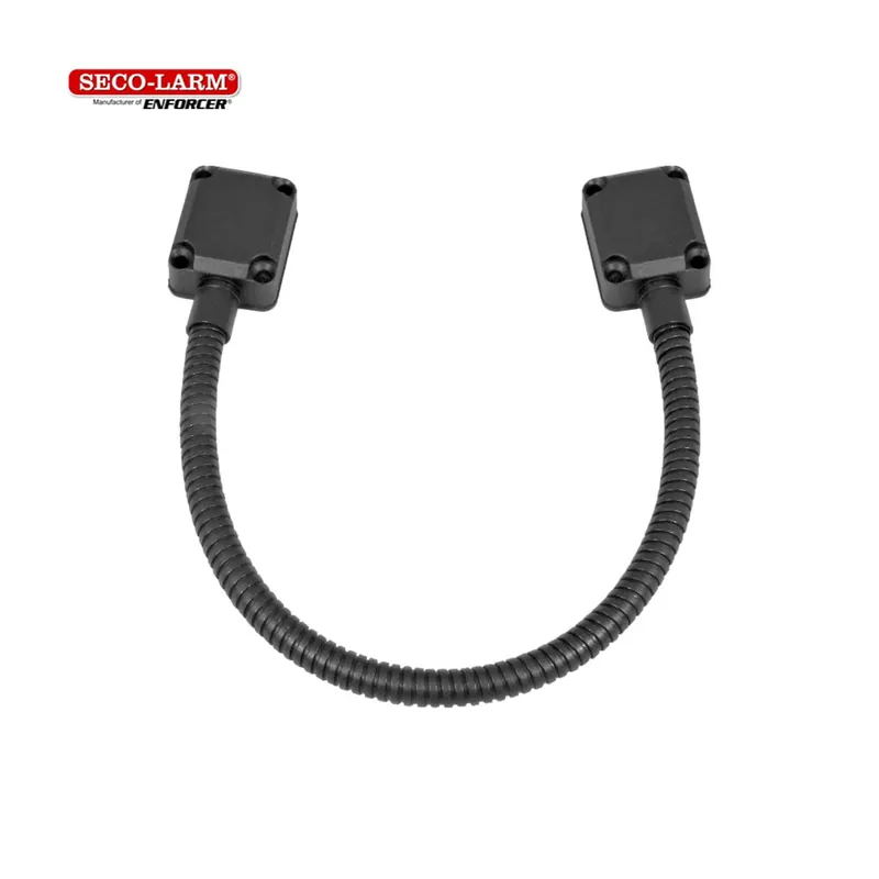 Seco-Larm SD-969-S18/K Armored Door Cord Die-Cast Aluminum End Caps, 16 inches (40cm)