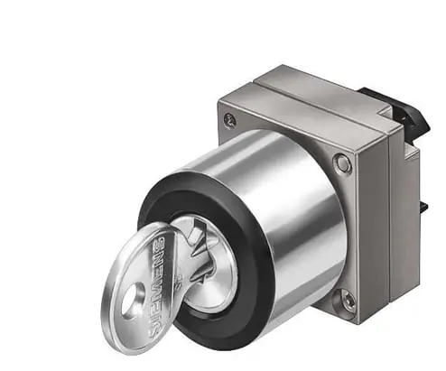 Siemens 3SB3500-4AD01 Non-Illuminated Selector Switch Operator 22 mm