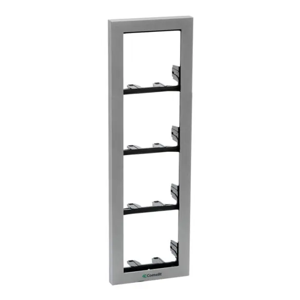 Comelit 3311/4S Ikall Series Module-Holder Frame Complete with Cornice for Module 4 Module