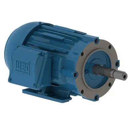 Weg 00318ET3E182JM-W22 3 hp 1800 RPM 182JM TEFC Three-Phase Close-Coupled Pump Motor