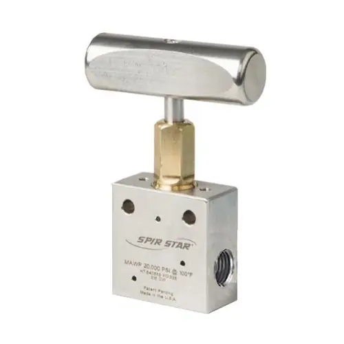 Spir Star SS-NVNF8-15K Needle Valve 15000 Psi 1/2 inches Female NPT