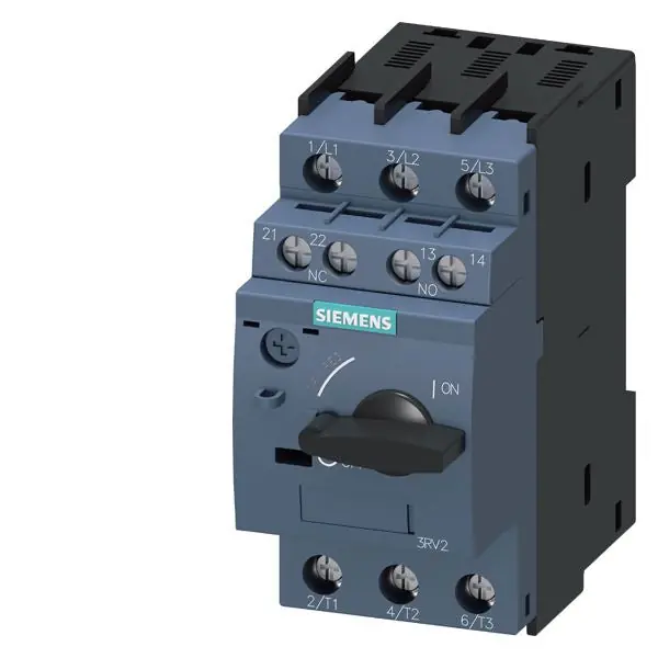 Siemens 3RV20110GA15 Circuit Breaker For Motors 0.45-0.63A