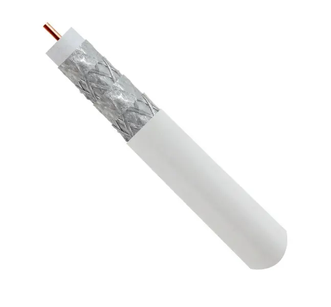 Vertical Cable 107-1953WH6Q1BX RG6 Coaxial Cable 18 AWG 1000 ft Pull Box