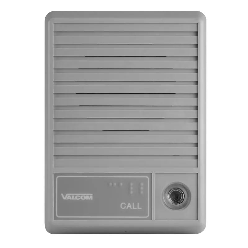 Valcom V-1074 Intercom Door Station Surface Mount Speaker with Call Button