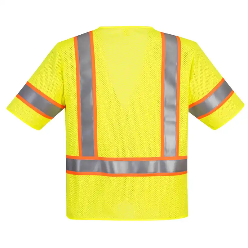 Portwest UFR24YER-M Modaflame Hi-Vis Class 3 FR Mesh Vest