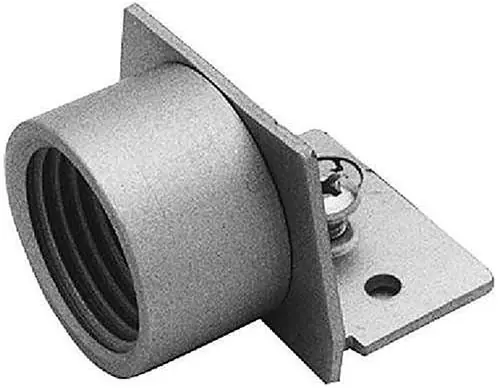Wiremold AL2010A End Feed Fitting Aluminum