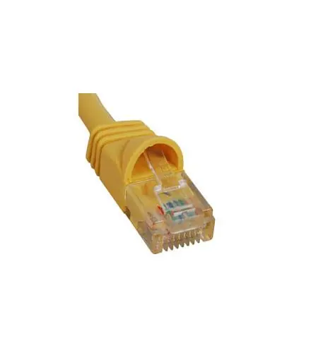 Icc ICPCSK14YL Patch Cord, Cat 6, Molded Boot, 14ft Yl