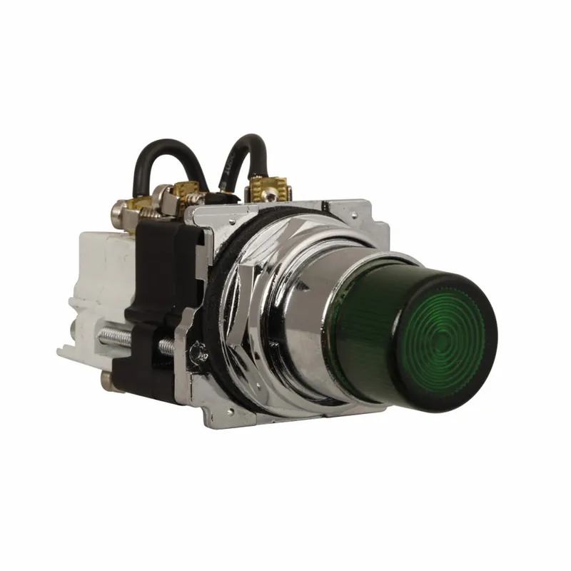 Eaton 10250T297LGP2A 10250T Pushbutton Heavy-duty Watertight and Oiltight Indicating Light 120 V 30.5 mm