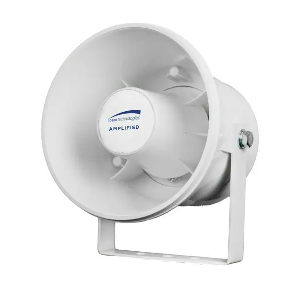 Speco ASPC20W 6 inches ABS Plastic 20W Amplified Weatherproof P.A. Speaker REPLACEMENT ASPC20